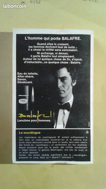 Série Noire n°1639 Le sourdingue Ed McBain (image 2)