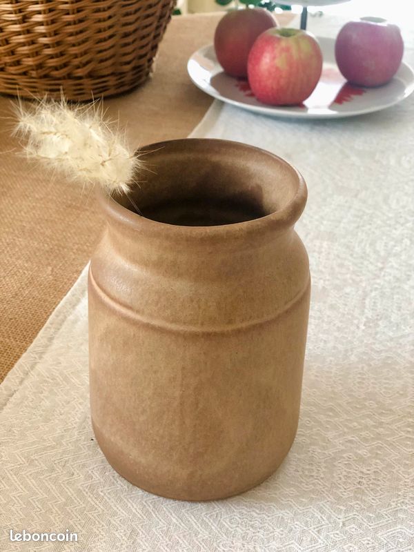 Pot marron vintage (image 5)