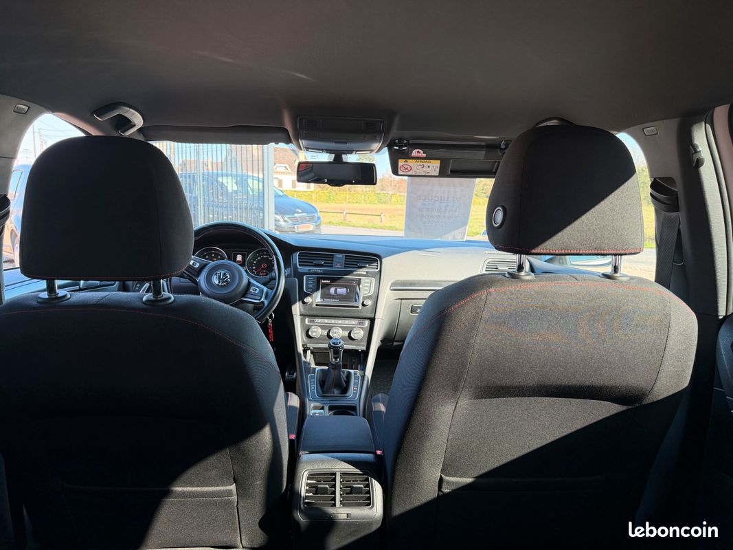 VOLKSWAGEN GOLF VII 2.0 TSI 220 BLUEMOTION TECHNOLOGY GTI 5P 149100km Garantie 6 mois prix 15990e (image 5)