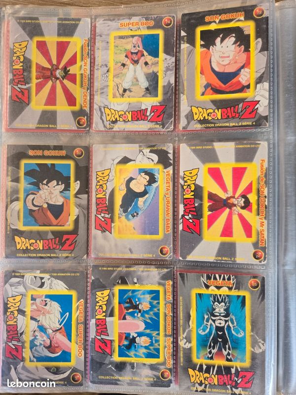 DBZ Carte Dragon Ball Z Anthologie N60