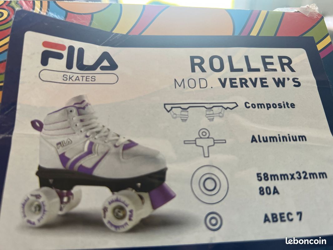 Roller Quad Fila Verve Roller Fila Femme Roues Vend Roller Fila