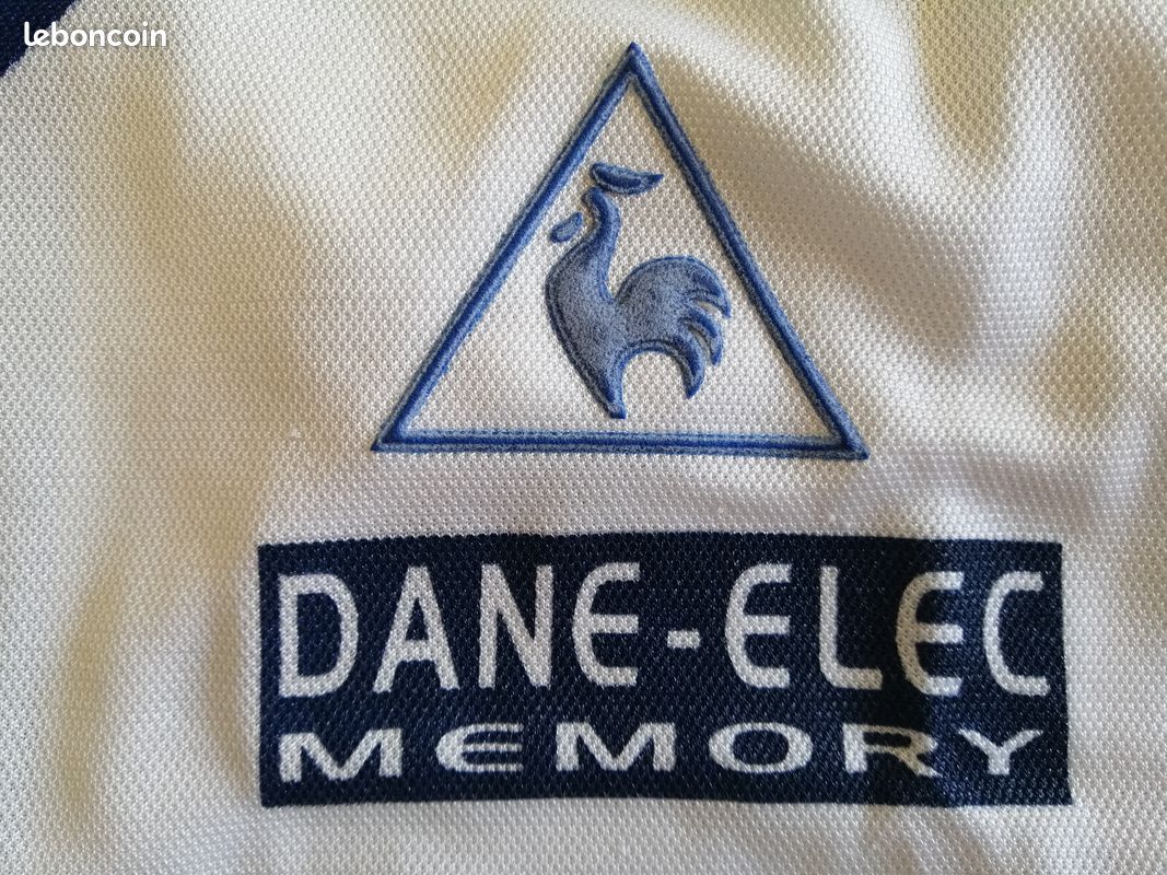 Maillot Girondins De Bordeaux Vintage 1998 – Le Coq Sportif – Manches Longues – Taille L