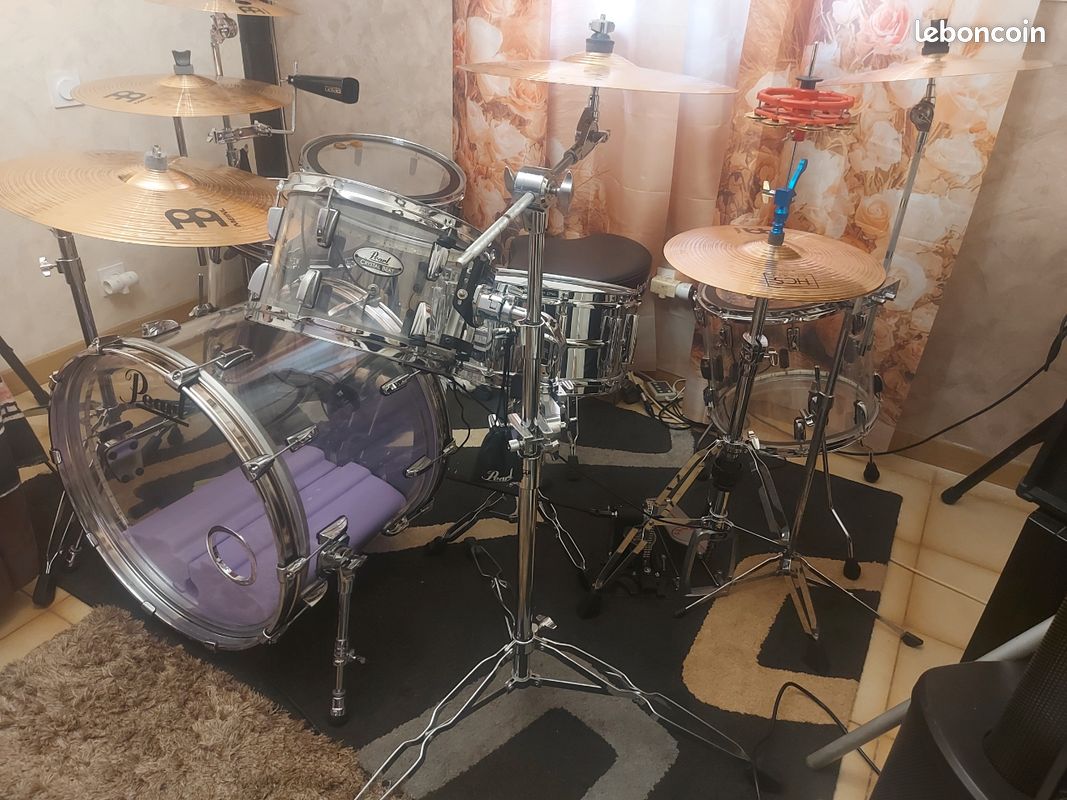 Batterie acoustique Pearl acrylique (image 13)