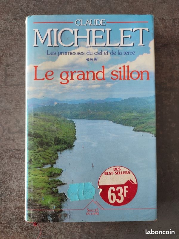 M1 - Livre " Le Grand Sillon " T.3 Claude MICHELET (image 1)