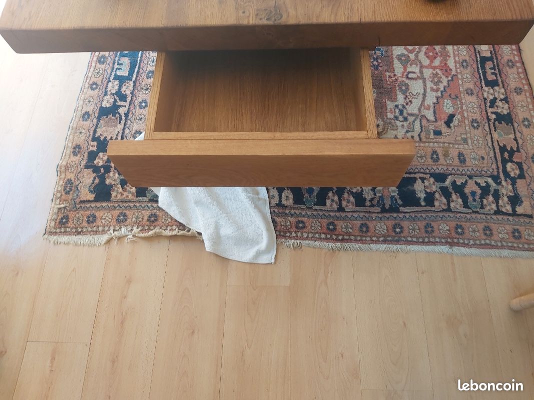 Pieds et tiroirs de table en chêne (image 6)