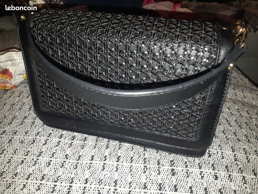 Sac main cuir dain a porté à la main ou brasdevant ciur f chic tressée le devant et derrière lisse (image 10)