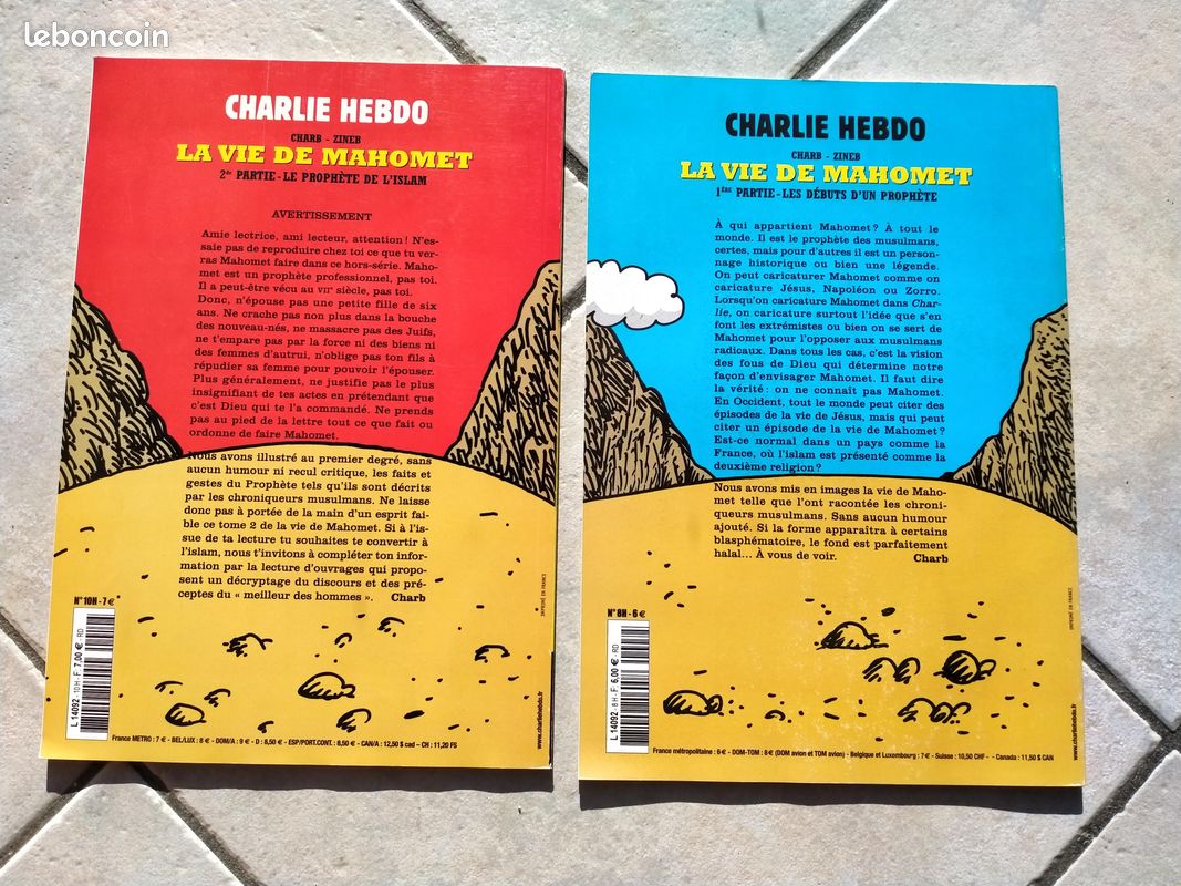 BD La vie de Mahomet t1 et t2 Charlie hebdo (image 2)