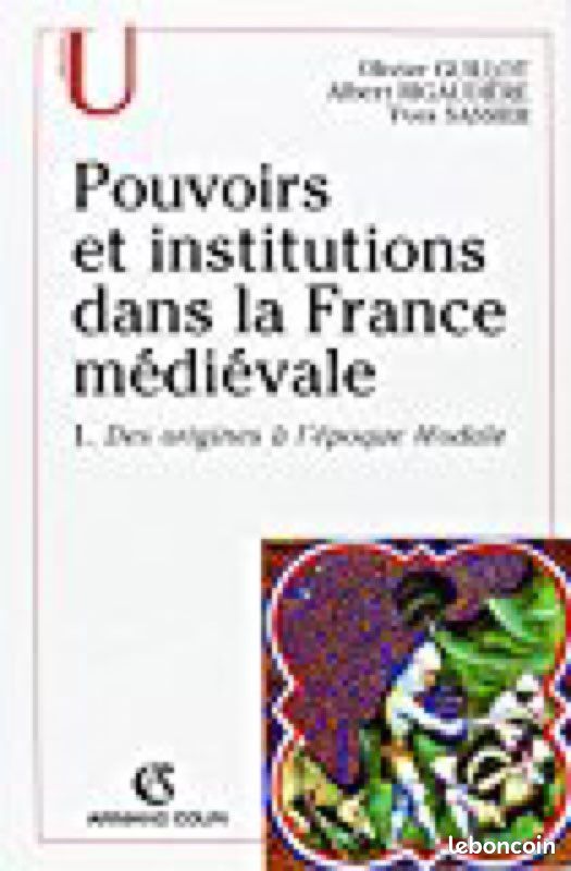 Pouvoirs et institutions dans la France médiévale (image 1)