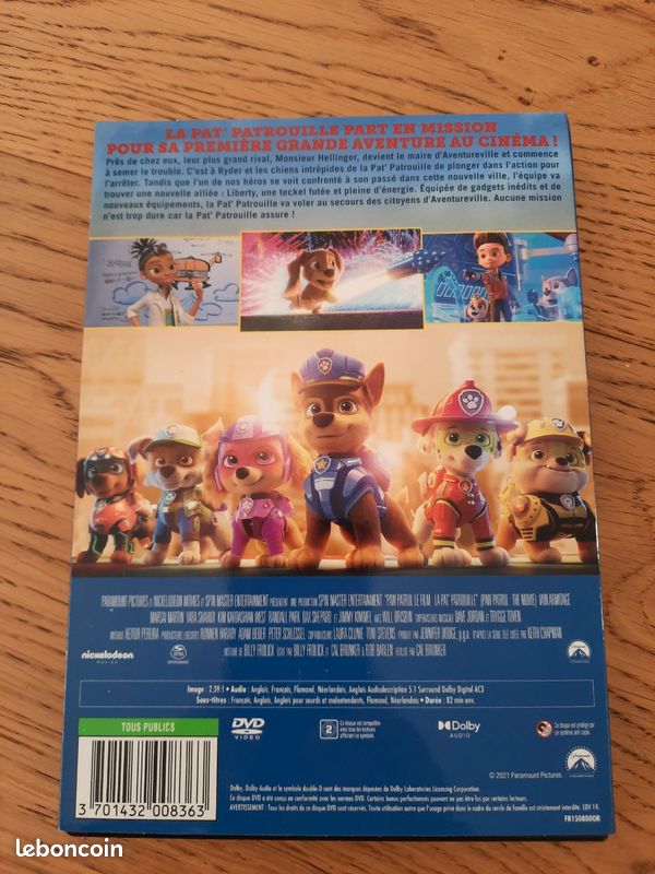 Dvd La Pat Patrouille (image 2)