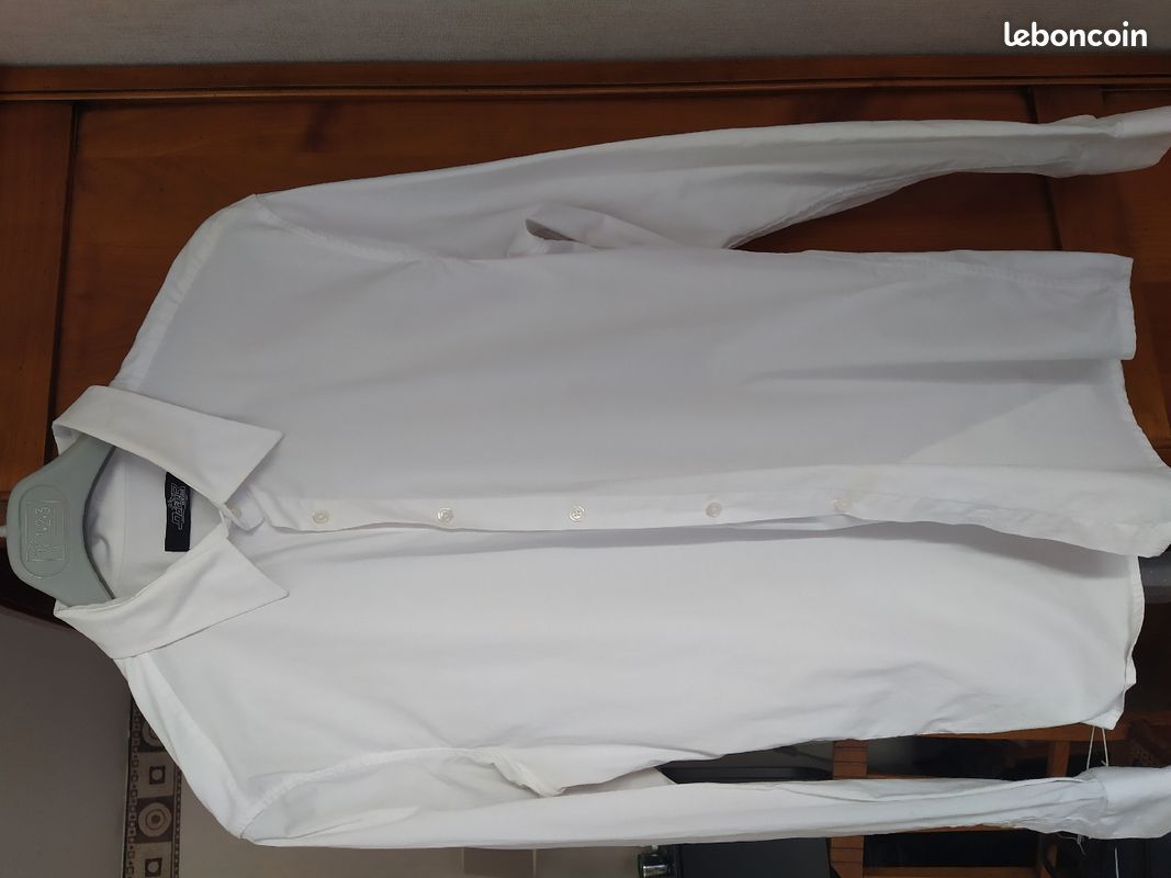 Chemise blanche unie (image 1)
