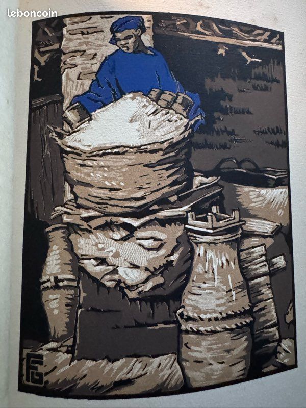 Livre Les Hommes nouveaux Claude Farrère, bois de Géo Fourrier (image 7)