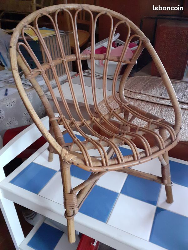 Fauteuils rotin (image 5)
