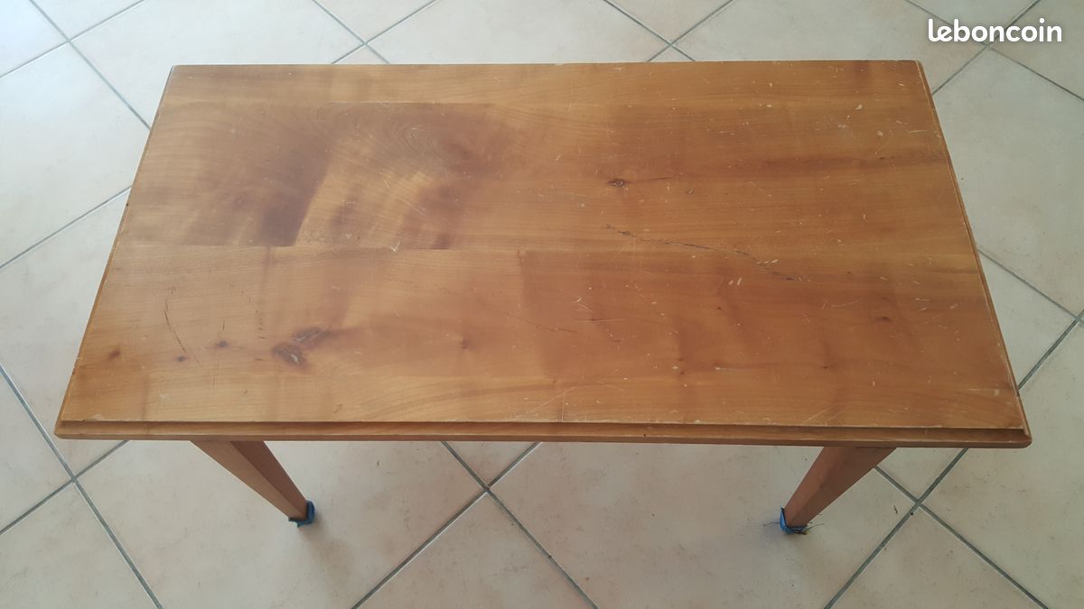 Table salon merisier massif (image 1)