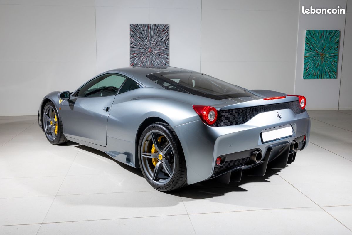 Ferrari 458 Speciale V8 4.5 605ch - Carbone - Grigio Titanio (image 10)