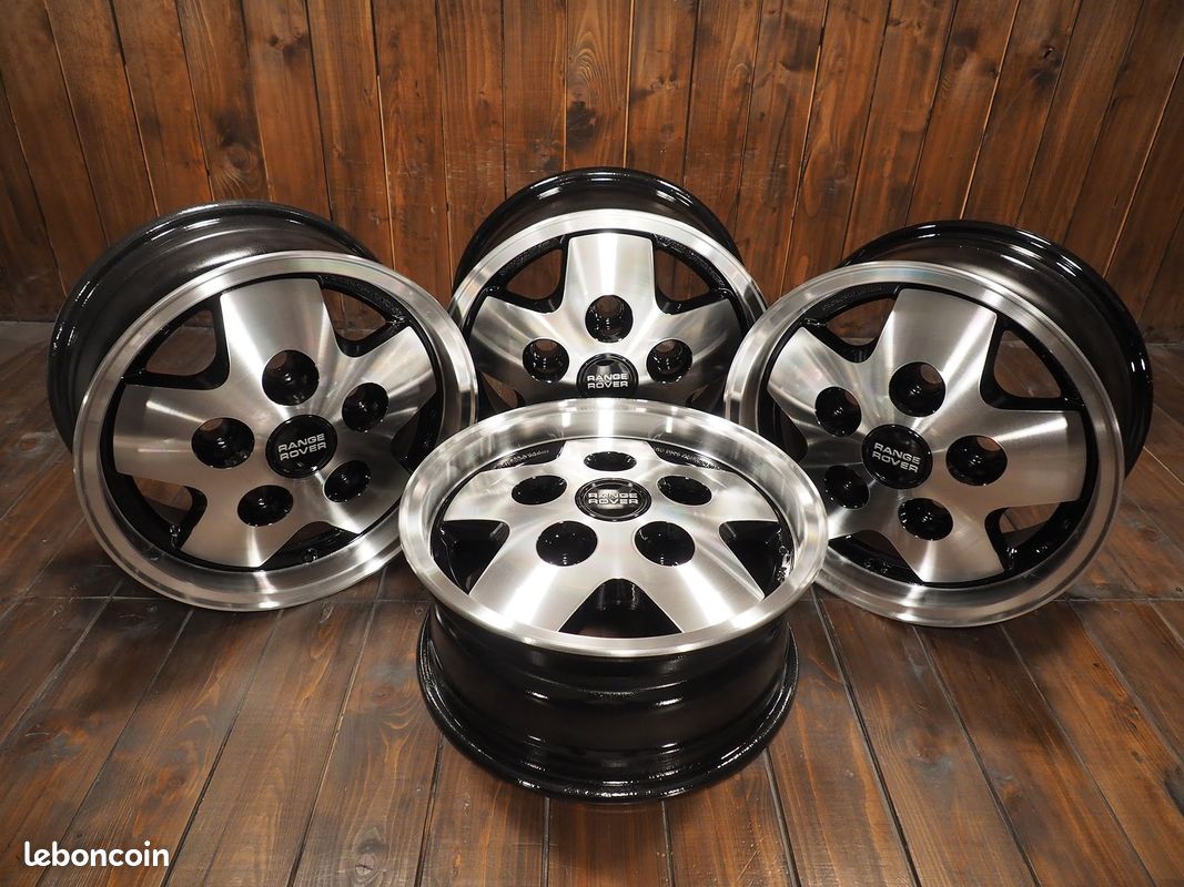 Jante Alliage Range Rover / Defender 7x16 ET33 - Référence NTC1346 - Occasion Bon état - PCD 5x165,1