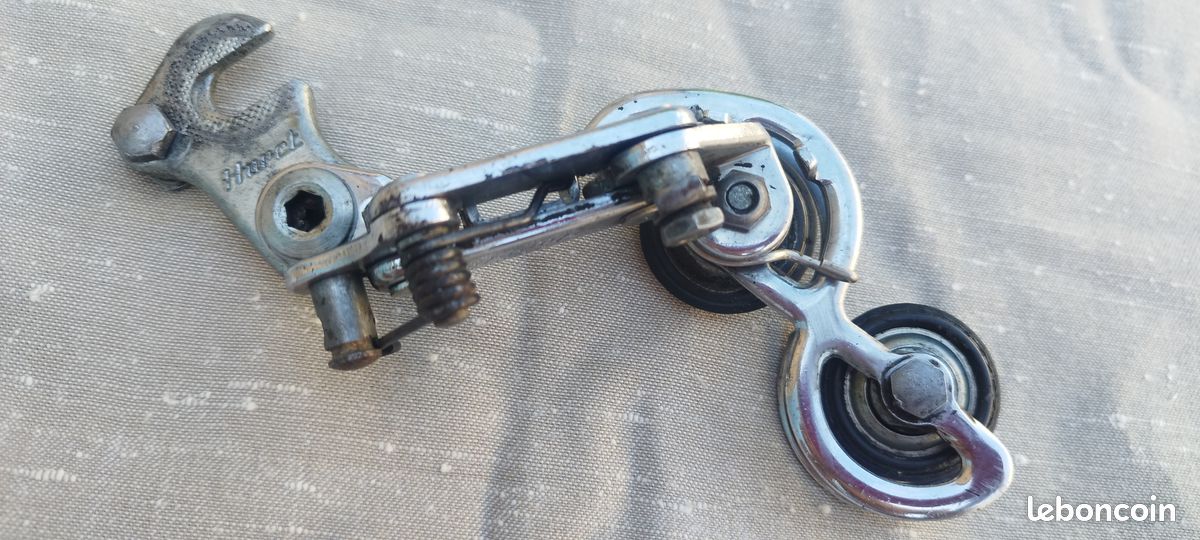 Dérailleur Arrière HURET Touriste Vintage - Pour Vélo Cyclotourisme, Occasion Fonctionnel