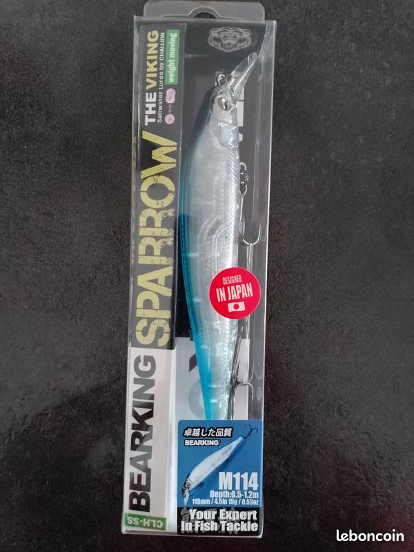 Lot Leurres De Pêche Bombardier Vintage Crankbait Texas Model 326798658345