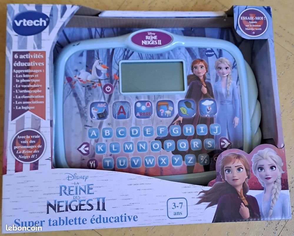 Jouet Tablette Vtech Reine Des Neiges Tablette éducative VTech