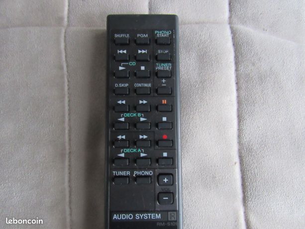Télécommande D'origine Sony RM-S420 Pour Système Audio Vintage - Occasion (Réf#Q-229)