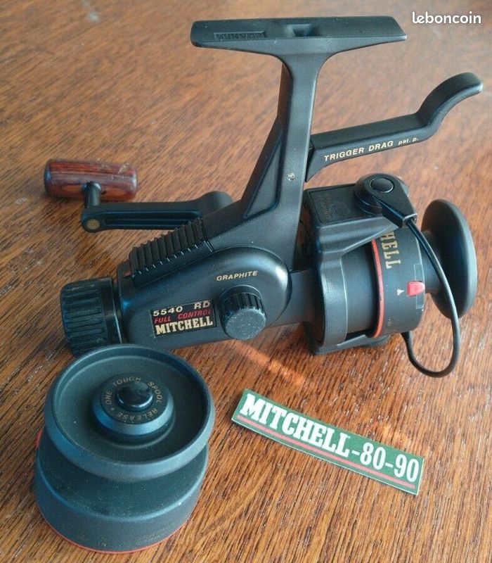 Mitchell 5540 RD Full Control Fishing Reel Trigger Drag Graphite Spool