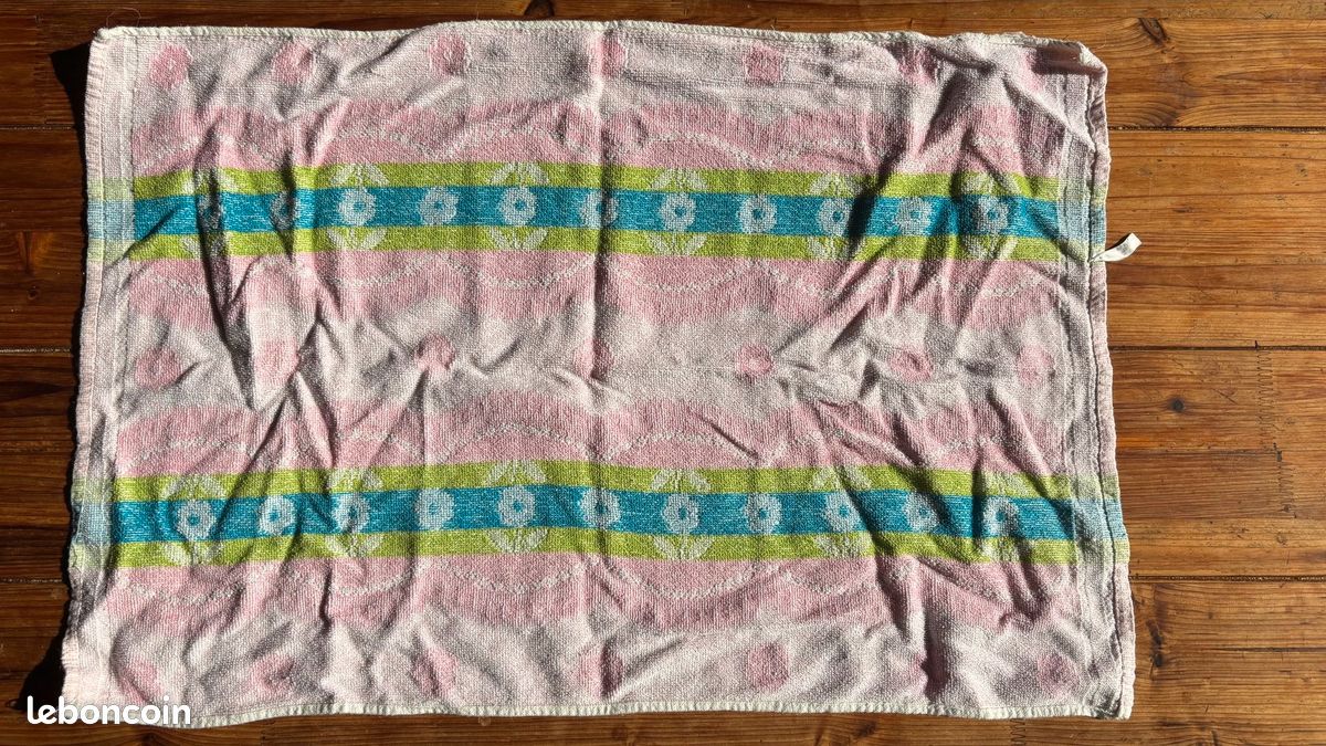 Lot 8 serviettes de bains roses (image 3)