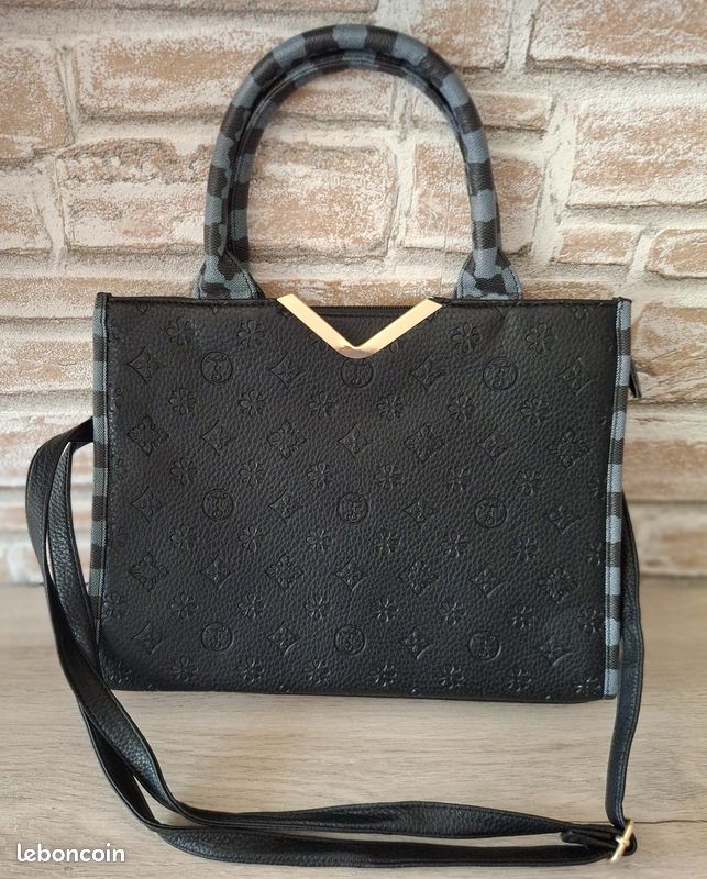 Sac noir à main (image 1)