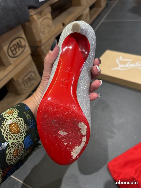 Chaussures glitter sunset Christian Louboutin (image 6)
