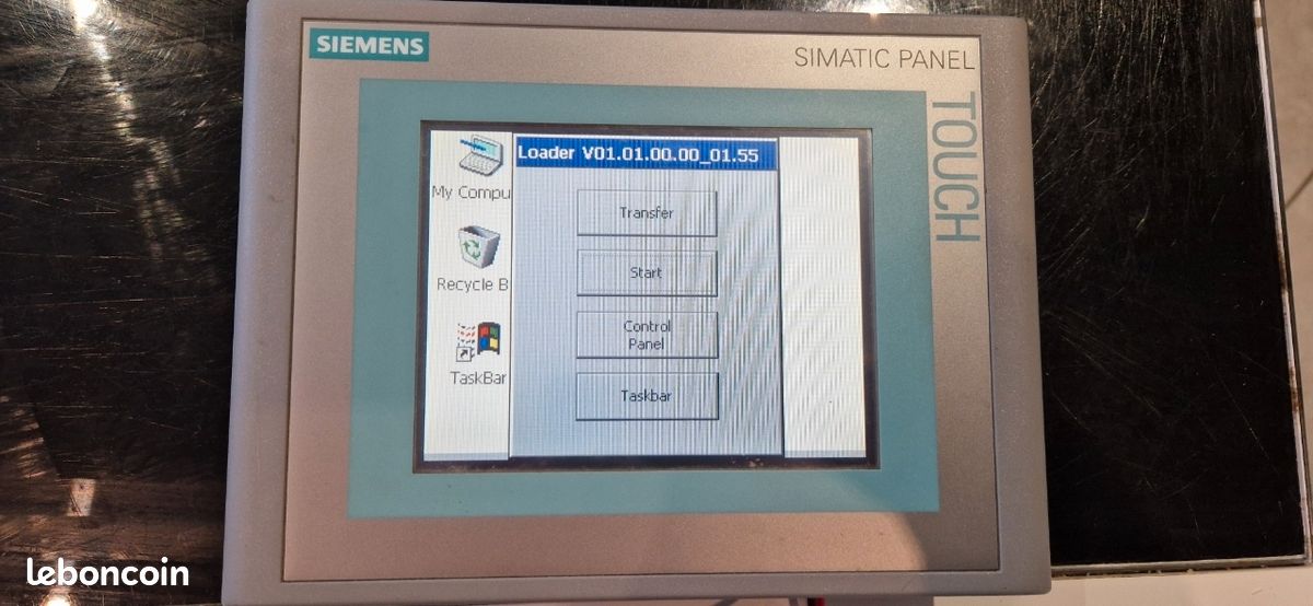 Ecran Siemens SIMATIC OP7 Industriel - Bon état, Fonctionnel, Très Propre (2 Rayures)