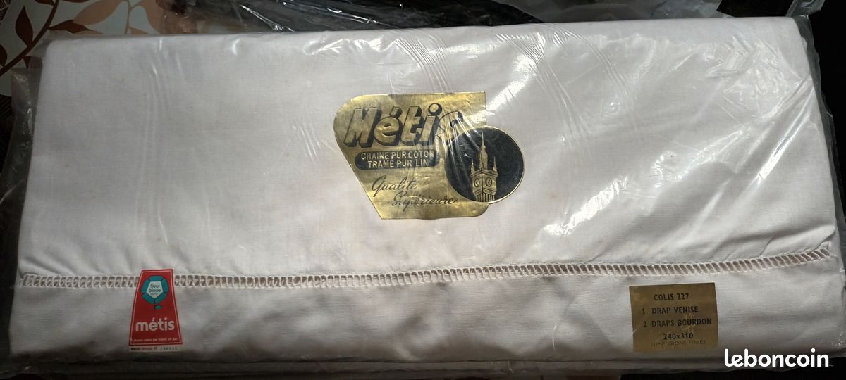 Draps neufs anciens Métis (image 1)