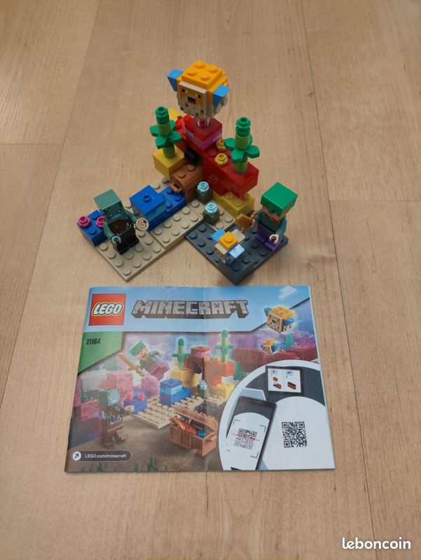 Lego Minecraft 21164 Le récif corallien (image 2)