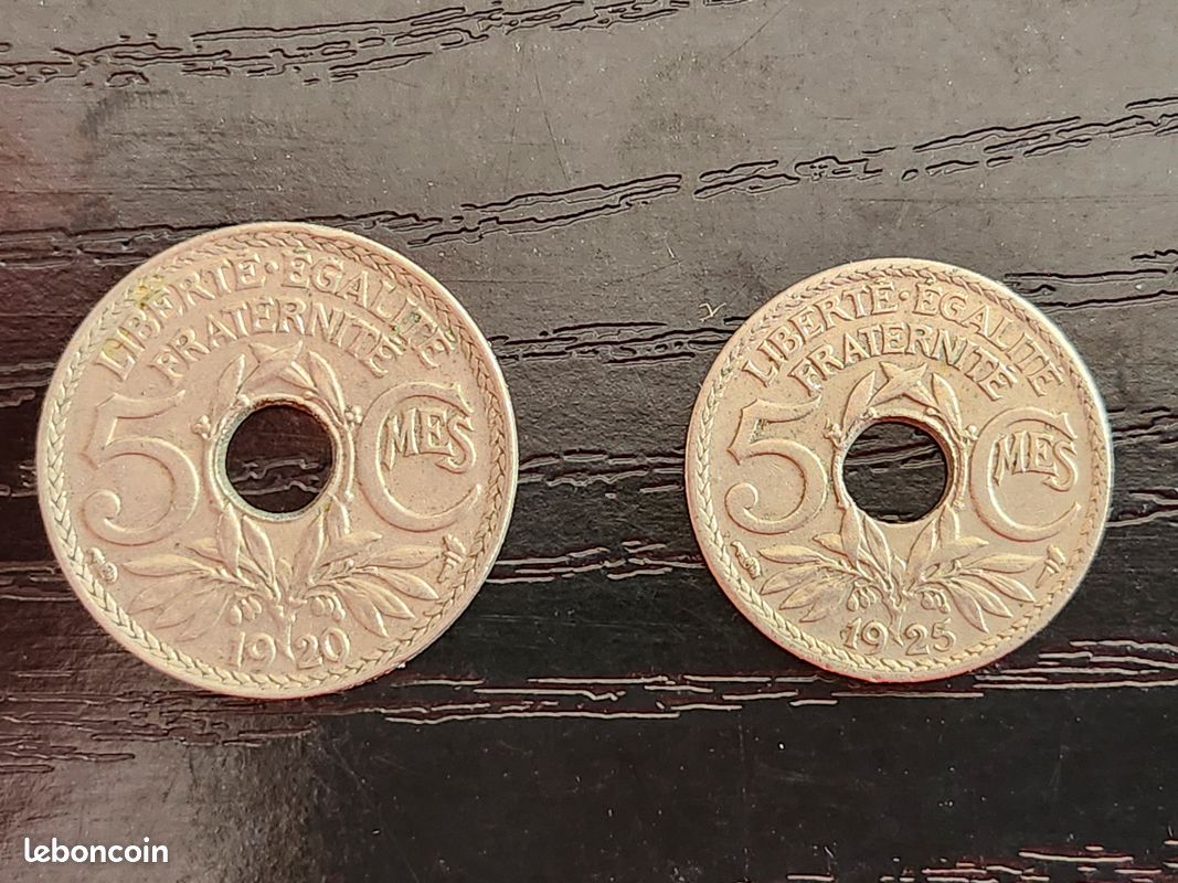 Lot De 10 Pièces De France – 1 Centime à 20 Francs – Cinquième République 1960-2001 – Collectionneur