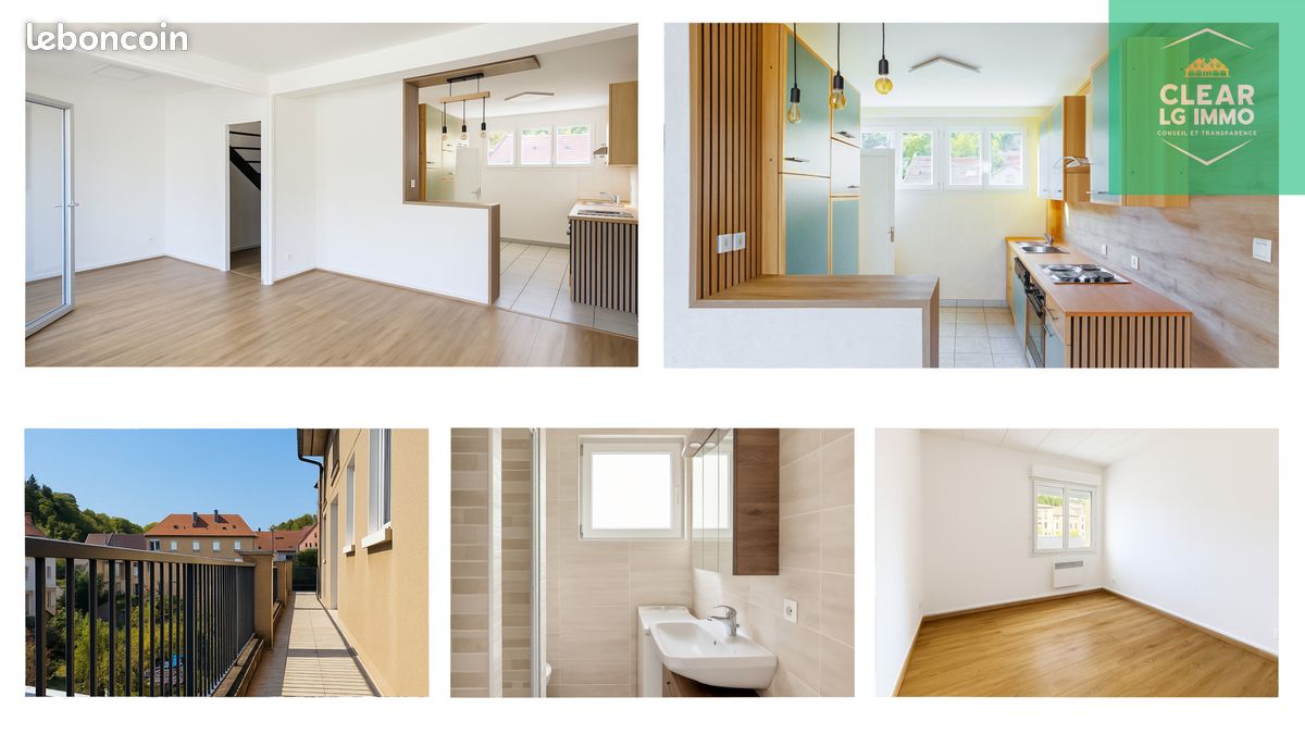 Appartement 4 pièces 68 m² · à Algrange · 68 m² · 119 900 €