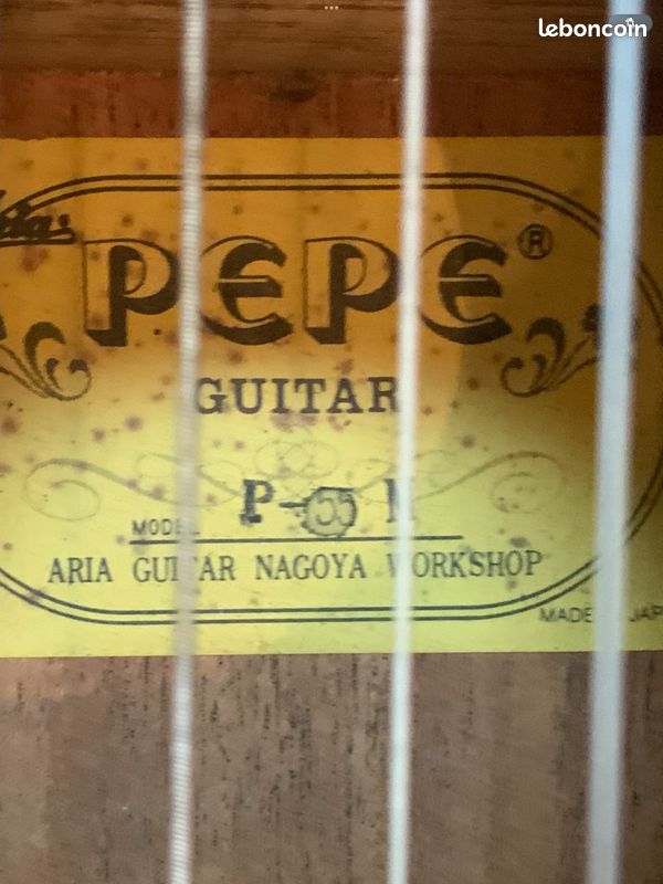 PEPE Guitare, P-55M, Aria Guitar Nagoya Workshop – Made in Japan- (image 2)