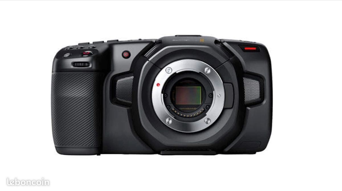 Appareil photo - caméra BLACKMAGIC + objectif + adaptateur (image 1)