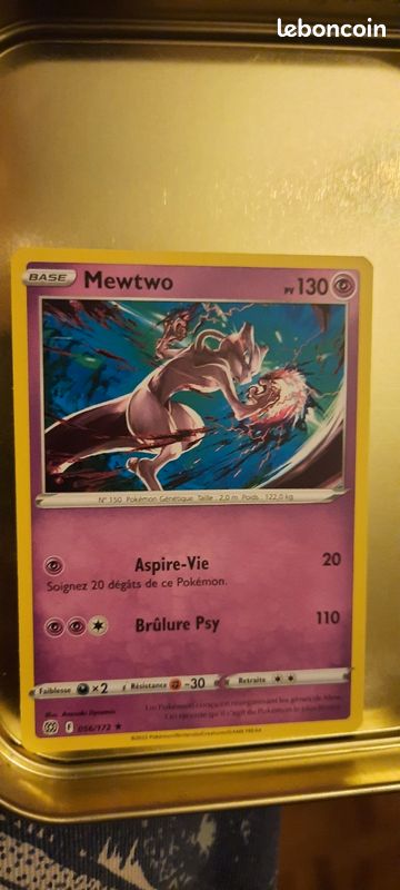 Carte pokemon mewtwo 056/172 - Collection