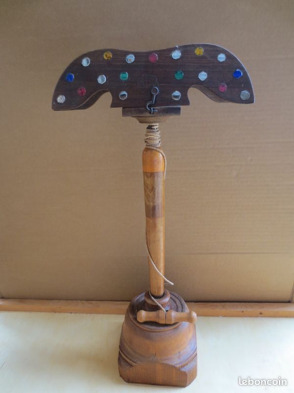 Ancien Miroir Alouette Mécanique FRAC – Appeaux De Chasse Vintage – Fer – Italie
