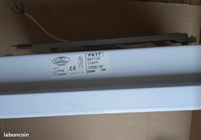 Radiateur convecteur 1000w atlantic (image 2)