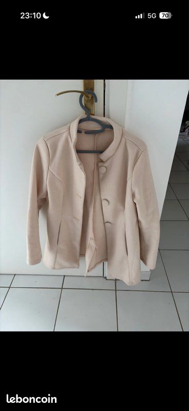 Manteau beige (image 2)