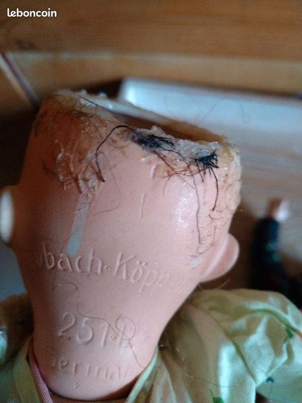 Heubach Koppelsdorf 312 Sur (seyfarth & Reinhard) Bisque Socket Head Girl