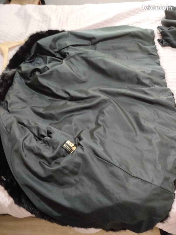 Manteau fourrure vintage Rizal (image 5)