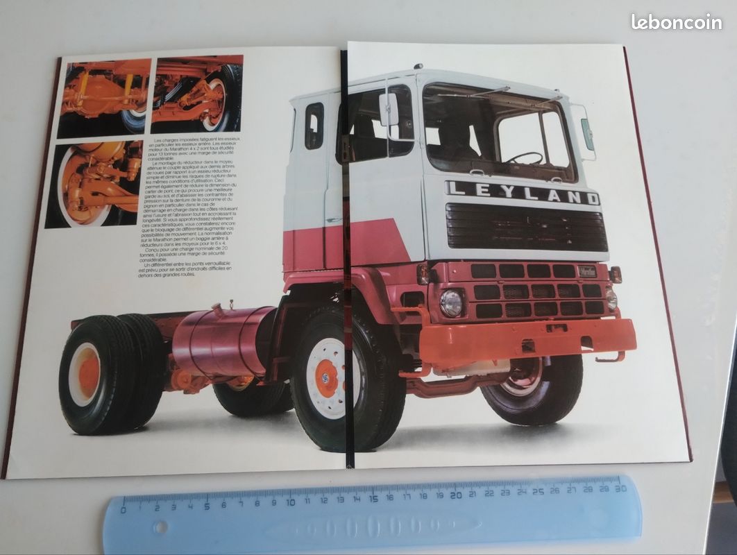Leyland Marathon, catalogue publicitaire poids lourds des années 70-80 (image 2)