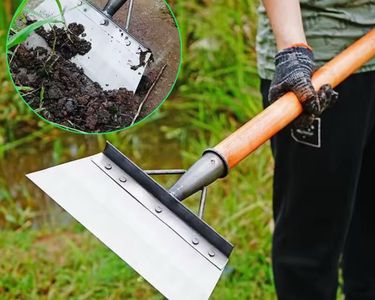 Pelle Multifonction Acier Inoxydable 20-30 Cm - Grattoir Désherbage Mauvaises Herbes, Mousse, Nettoyage Sol, Outil Jardin Et Maison Sans Manche