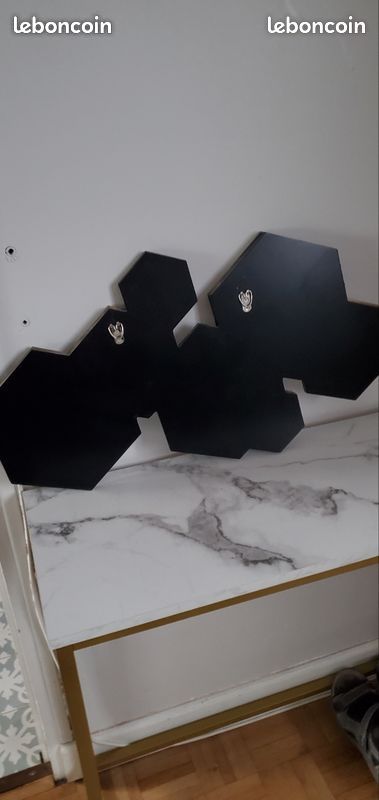 Miroir octogonal doré (image 2)