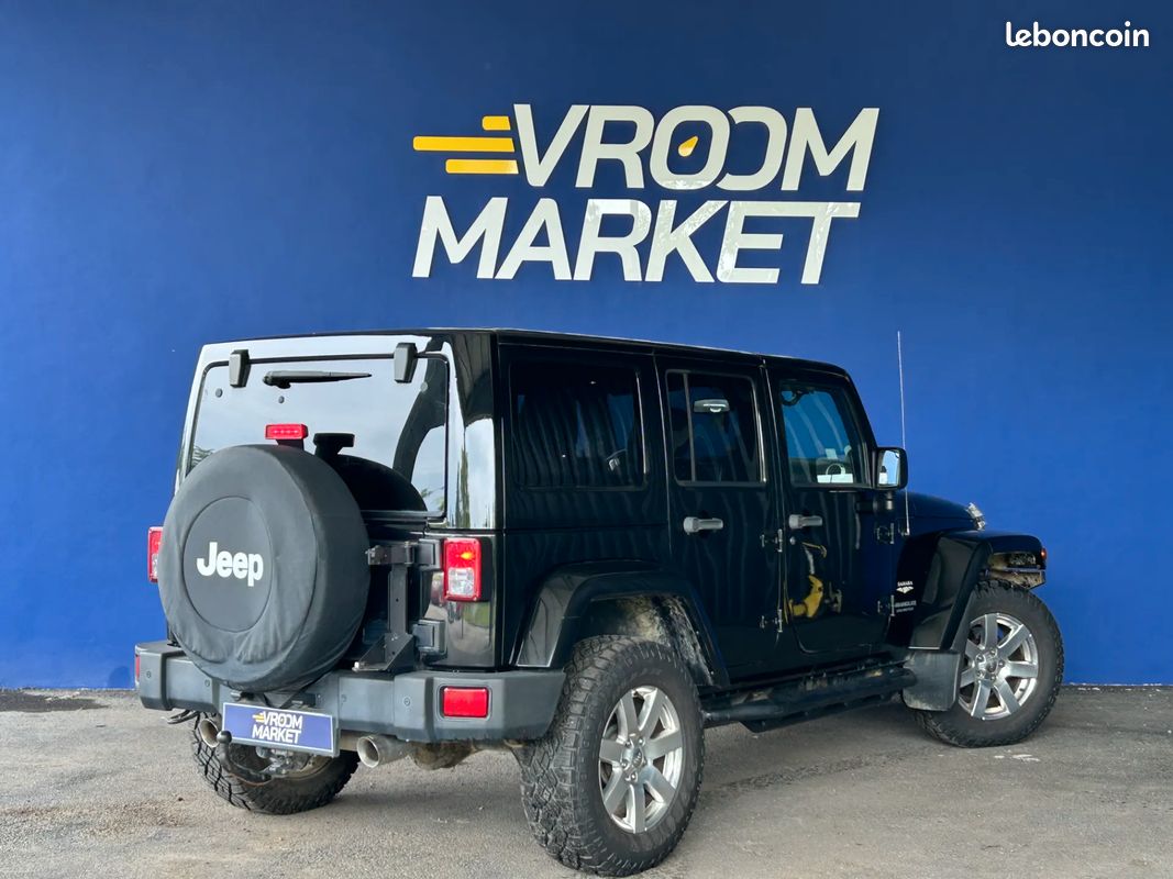 JEEP Wrangler 2.8 D 200ch Sahara - 2014 - 134 500 km - Boîte auto - GARANTIE 6 MOIS (image 5)