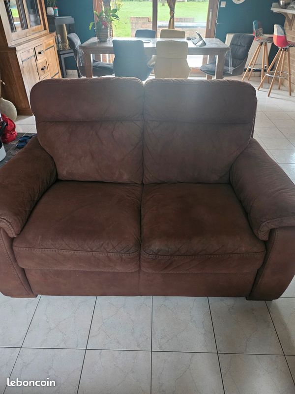 Salon marron nubuck (image 2)