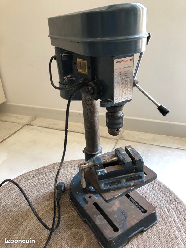 Perceuse colonne Kraft Tech Bricolage