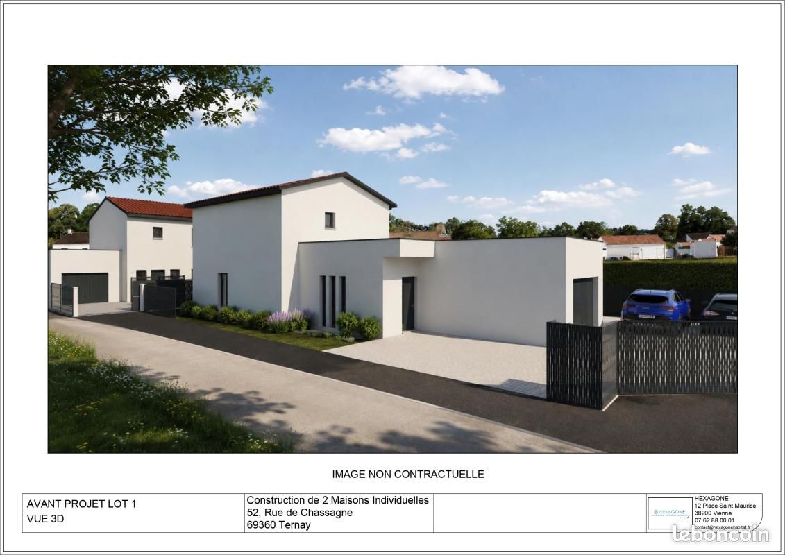 Maison 5 pièces 103 m² · à Ternay · 103 m² · 425 000 €