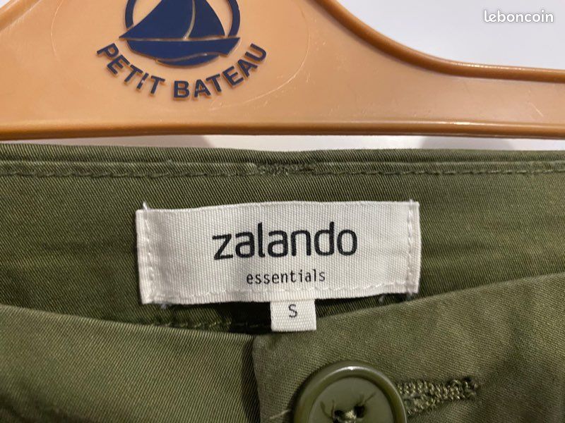 Pantalon chino kaki Zalando (image 3)