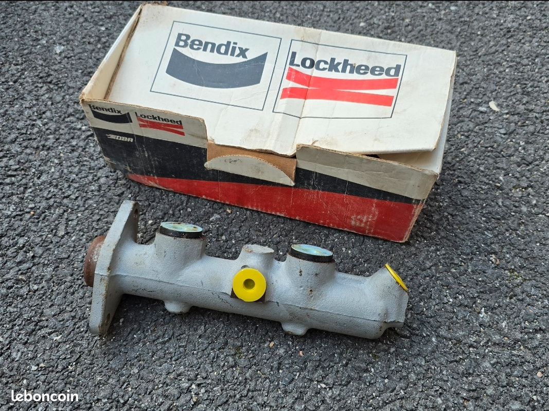 Maître-cylindre Peugeot 204 Neuf – Emballage D’époque Dpa A386 Fabriqué En France