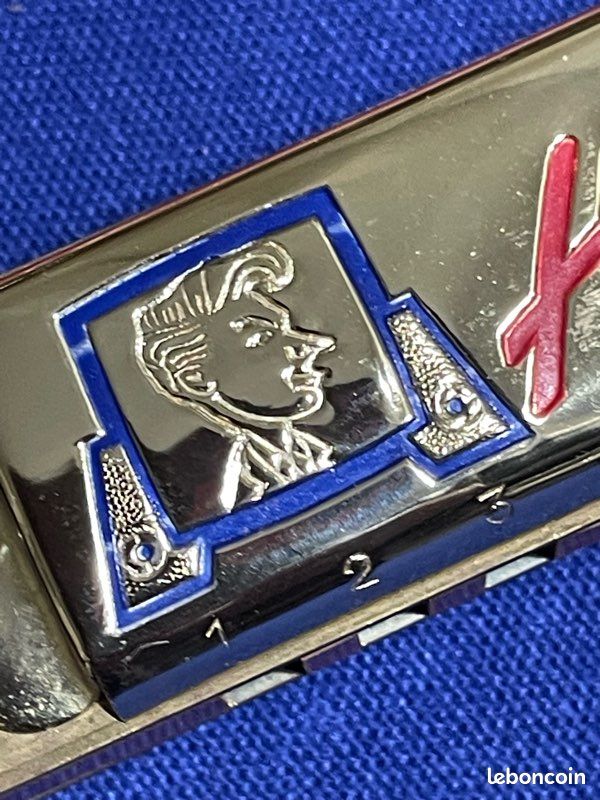Magnifique et rare harmonica diatonique Hohner Herb Schriner - collector (image 6)